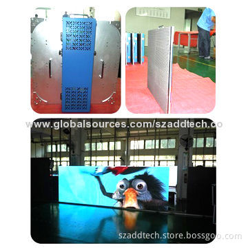 P8mm Indoor SMD Full Color High-definition Rental LED Display Screen, 220V AC, 50/60Hz Input Power